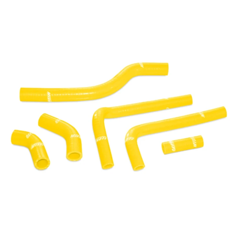 Mishimoto MMDBH-RMZ250-04KTYW Silicone Hose Kit Compatible With Suzuki RMZ250 2004-2006 Yellow