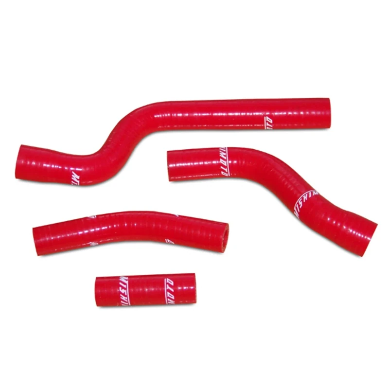 Mishimoto MMDBH-YZ250F-07KTRD Silicone Hose Kit Compatible With Yamaha YZ250F 2007-2009 Red