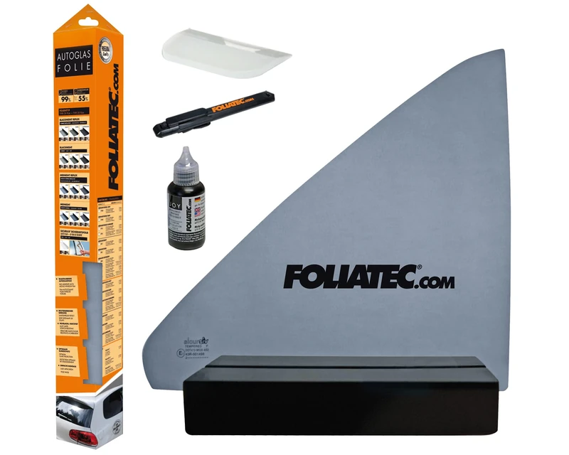 Foliatec Window Tint Film for Car Windows, Midnight Light, 76 x 300 cm, with ABG, 65% Blackout