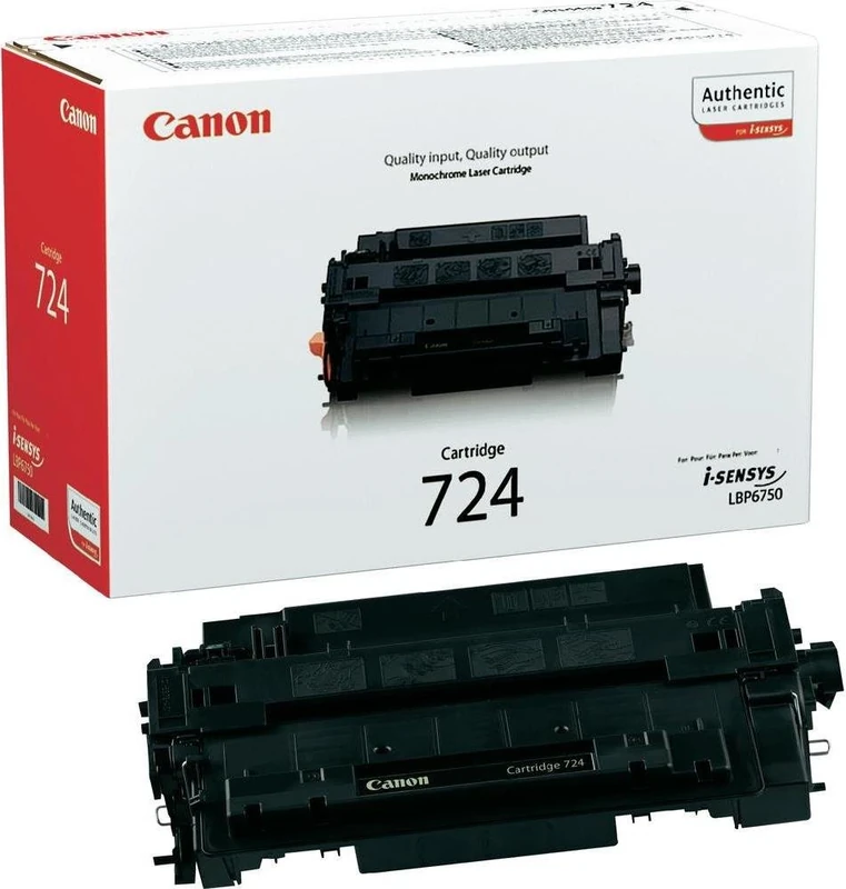 Canon CRG 724 - Toner cartridge - 1 x black - 6000 pages - Image 1