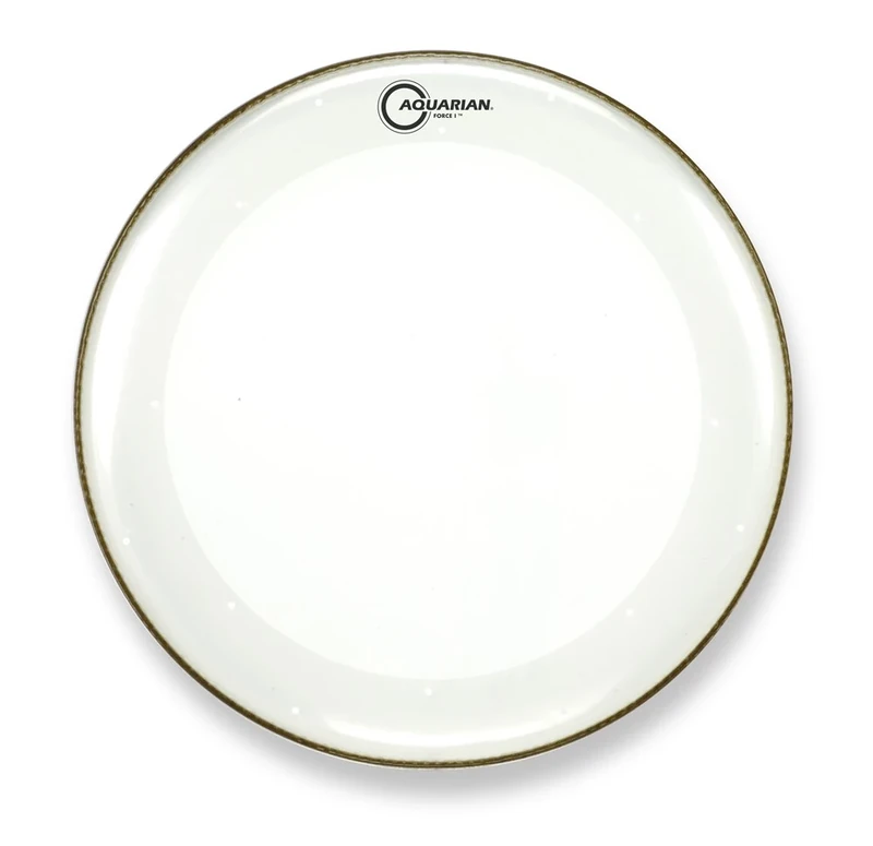 Aquarian FB26 Full Force Series - 26 inch Batter Head & 26 inch Drumhead - Clear
