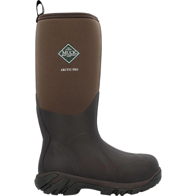 Muck Boots Unisex Arctic Pro Wellington Boots, Brown (Bark), 7 UK