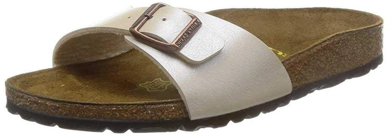 Birkenstock Madrid, Women's Sandals, Ivory (Graceful Antique Lace), 8 UK (42 EU)