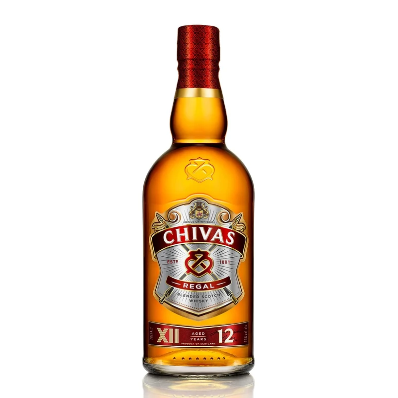 Chivas Regal 12 Year Old Blended Scotch Whisky, 70 cl Packaging May Vary