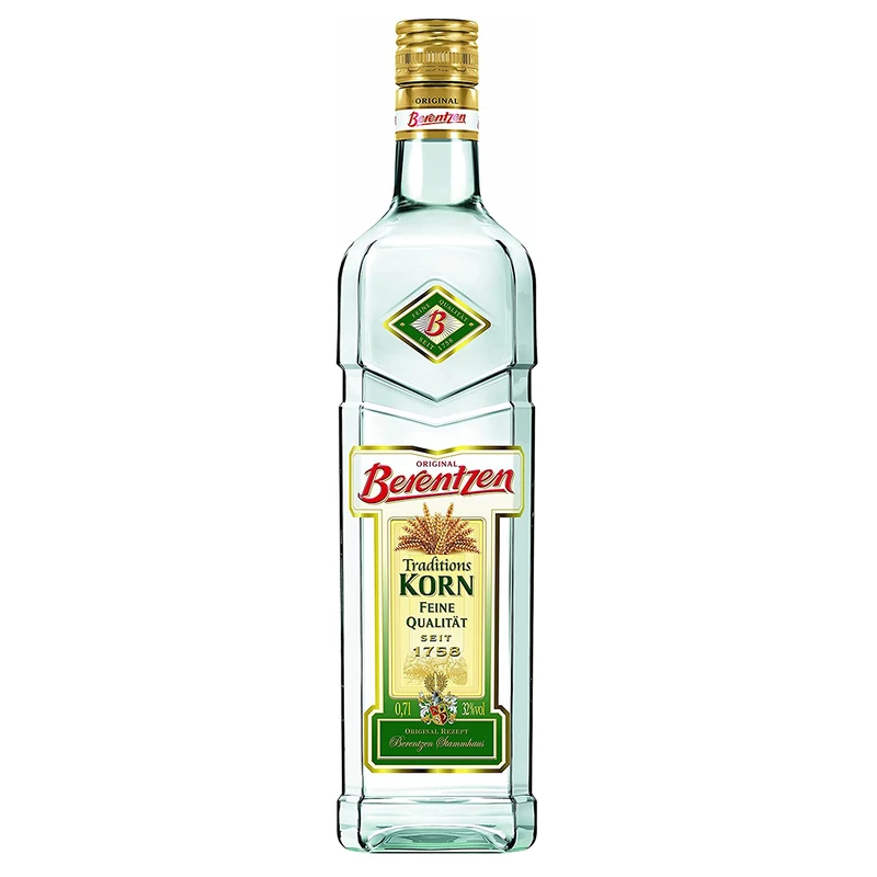Berentzen Traditions Korn Schnapps - German Double Distilled 70cl