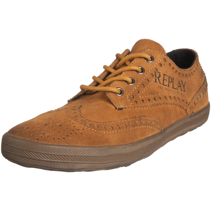 Replay Men's Arma Fashion Trainer Tan GMV16.002.C0002L.056 11 UK