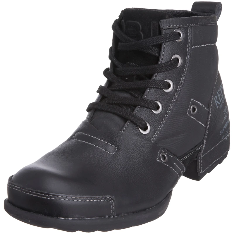 Replay Men's Sneider Lace Up Boot Black GMU01.002.C0010L.003 7 UK