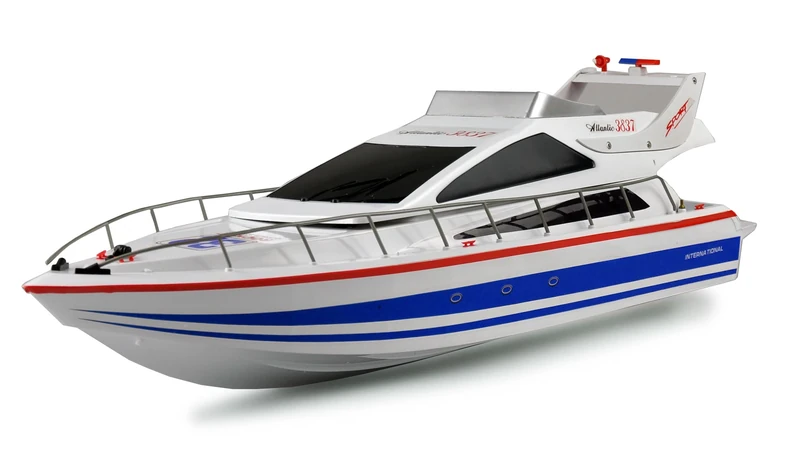 Amewi 26005 Atlantic L 73cm R/C Speedboat Yacht Atlantic with Remote Control