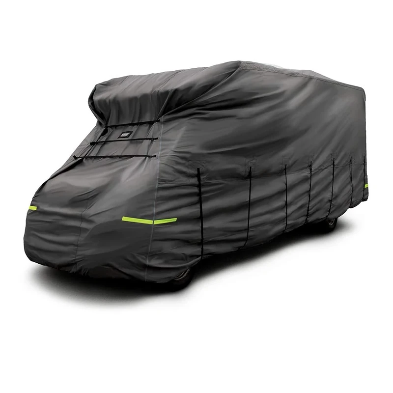 Maypole Motorhome Cover 7-7.5M or 22-25ft 4-Ply Breathable Water Resistant, Dark Grey