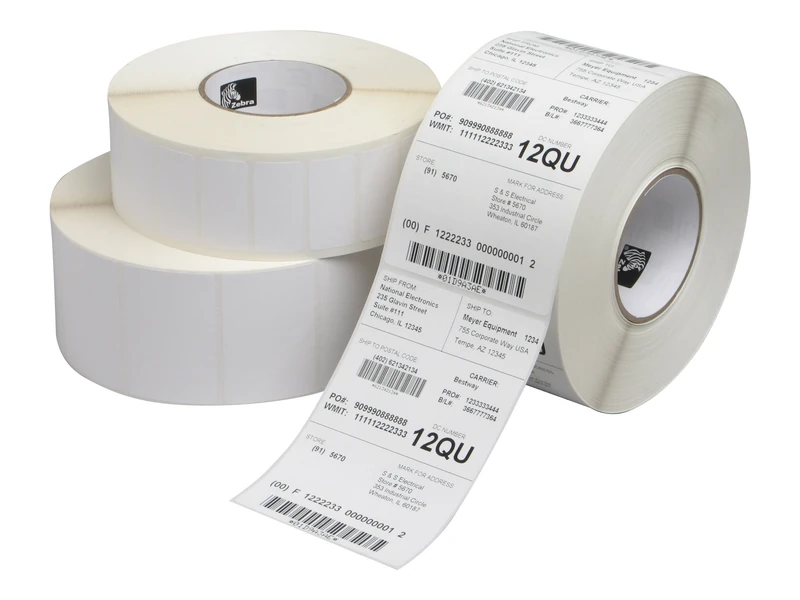 Zebra 800294-605 - Label roll, 102x152mm - Normal Paper, uncoated - Z-
