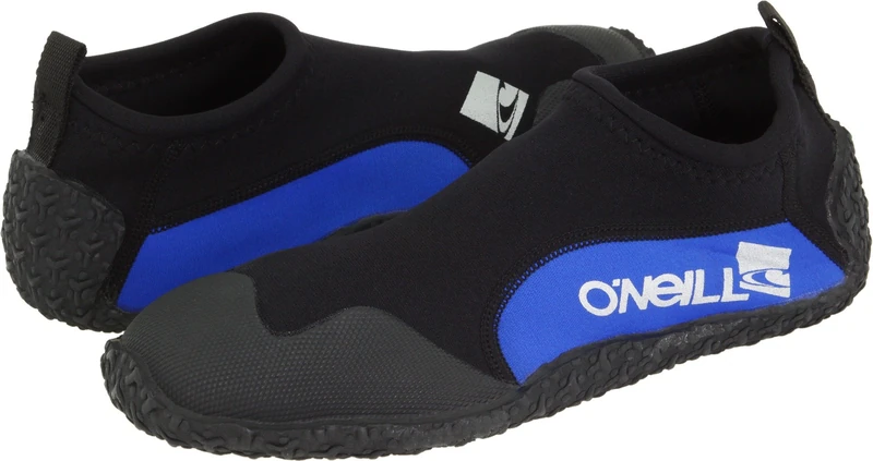 O'NEILL Men's Reactor Reef Boot Surfing-Booties, Black/Pacific, 6