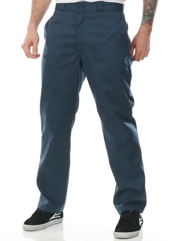 Dickies Men's Original 874 Work Utility Pants, Navy Blue, 31W / 30L