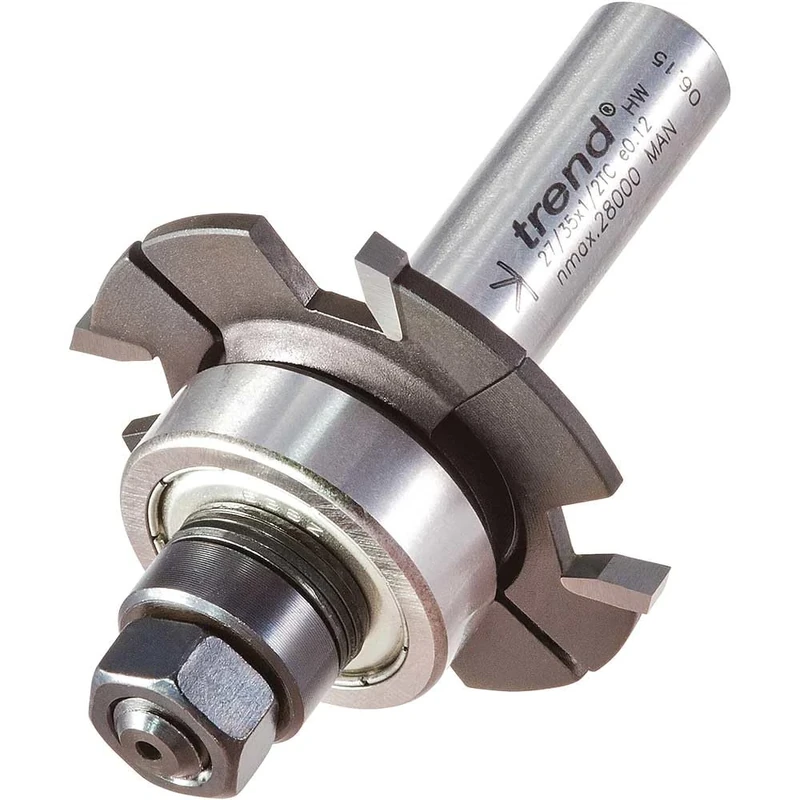 Trend Professional Variable Groover 3mm to 5mm Router Bit, 1/2 Inch Shank, 27/35X1/2TC