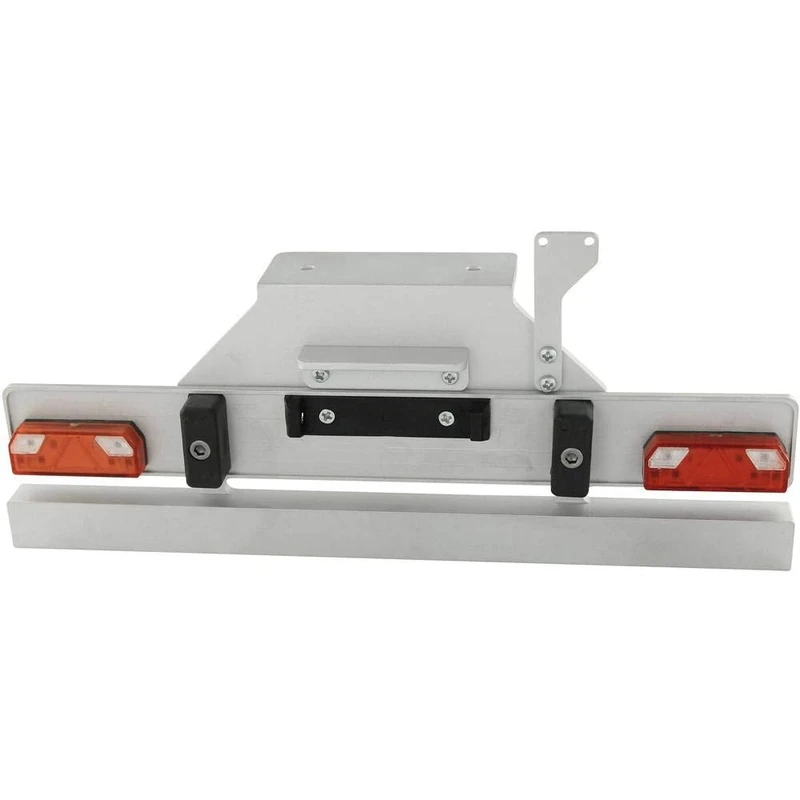 Carson 500907083 1:14 Euro Bumper TAM Tank Trailer, Silver