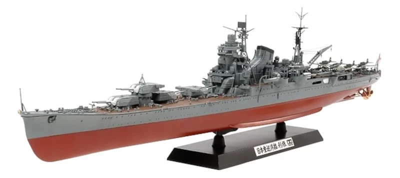 Tamiya IJN heavy Japanese Tone cruiser model kit, 300078024, 1:350