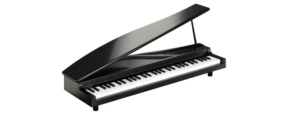 Korg microPiano 61 - Key Minature Grand Piano, Black