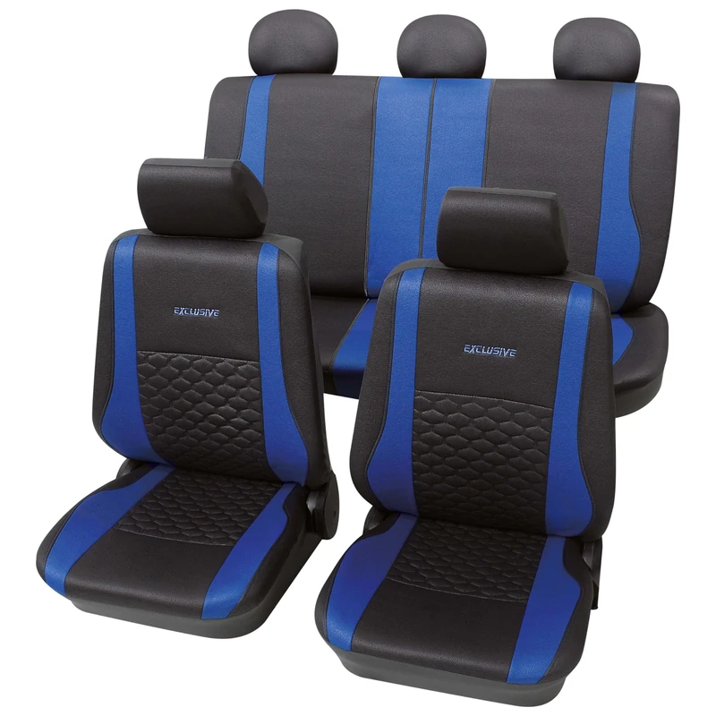 PETEX SEAT COVER SET Universal Polyester Blue (26374905)
