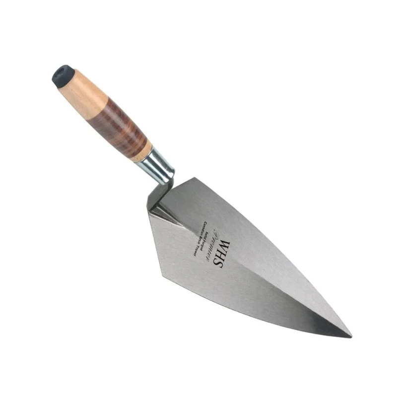 Spear & Jackson 10811V Tyzack 11" Canadian, Leather Handle Brick Trowel