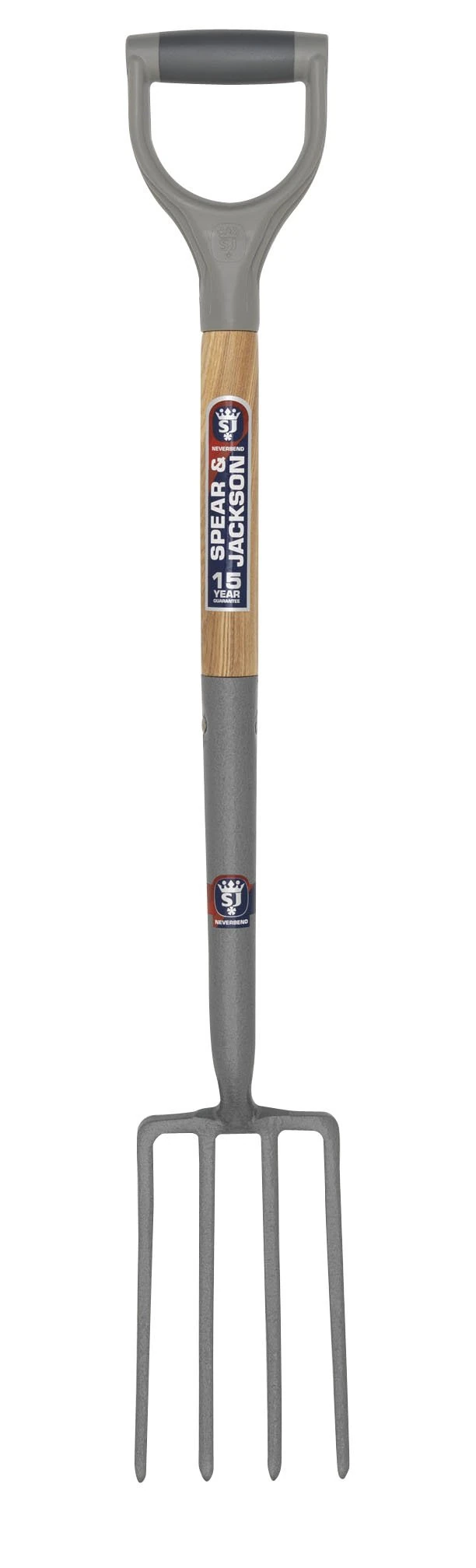 Spear & Jackson 1684NB Neverbend Carbon Border Fork, 93.5 x 14.5 x 7 cm