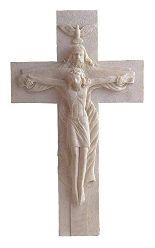 Good Smile Company Jesus Cross Atrio with God Holy Religious Crucifixion Wall Decoration