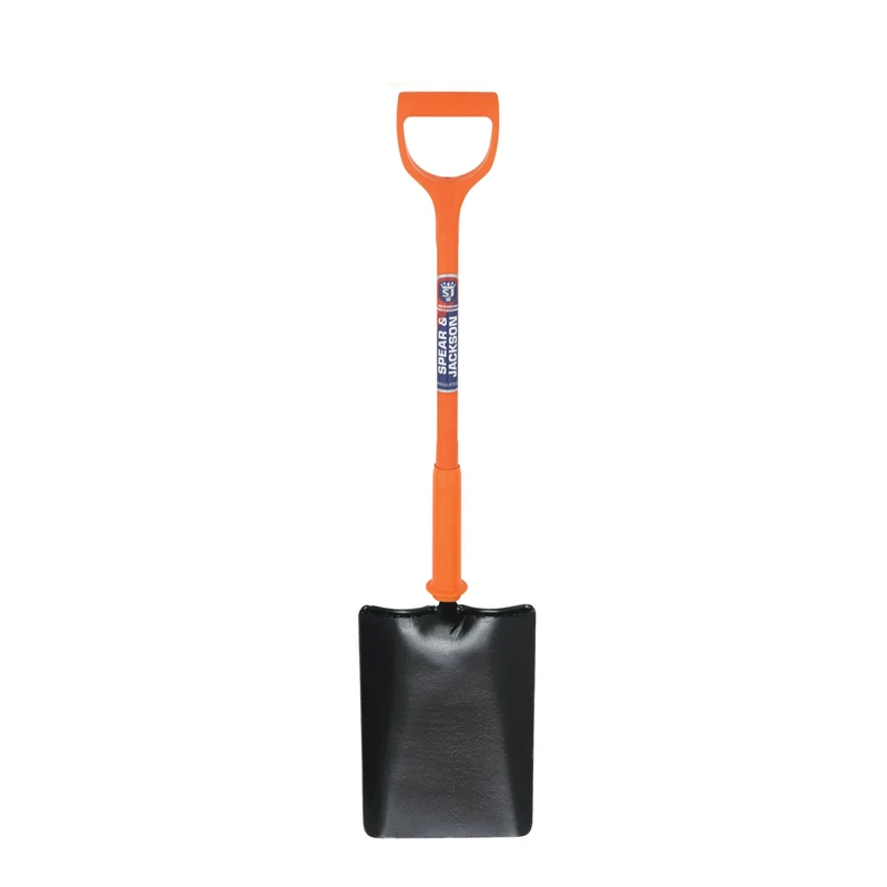 Spear & Jackson 2028PF/INS12 Insulated Polyfibre Taper Mouth Treaded Shovel - Image 1