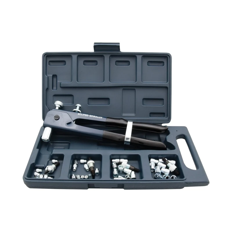 Eclipse Professional Tools 2745 Threaded Insert Setting Tool Kit with 4 Noses (4 - 8mm)