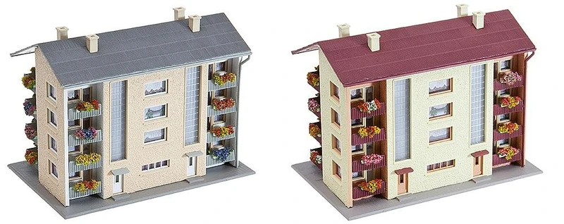 Faller 232304 Apartment Blocks Set - Building N Scale
