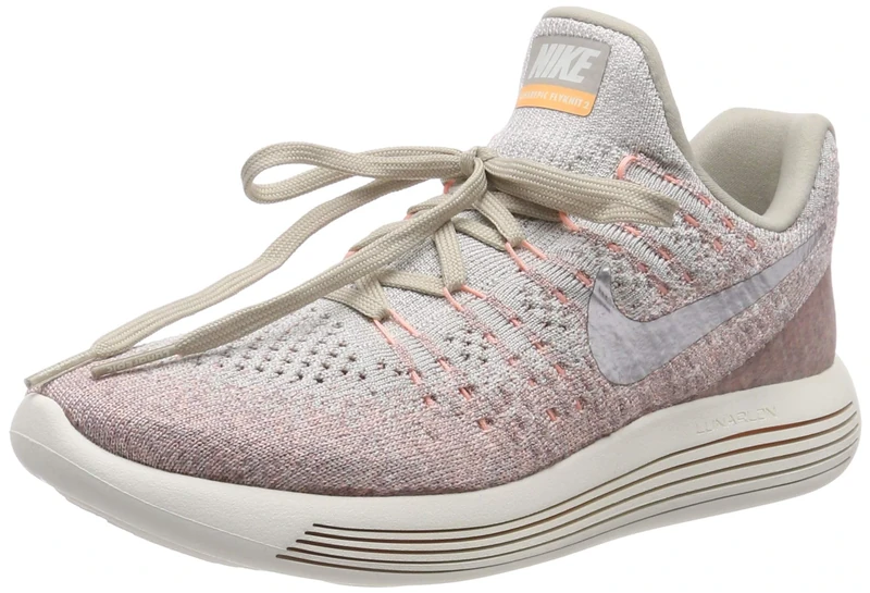 Nike LunarEpic Low Flyknit 2, Men's Running Shoes, White, 5.5 UK (38.5 EU)