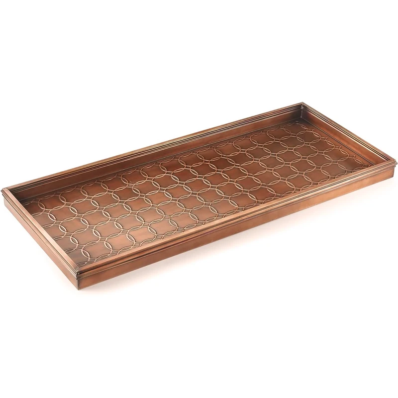 Good Directions 100VB Multi-Purpose Boot Tray, Large: 34 inch, Copper- Circles