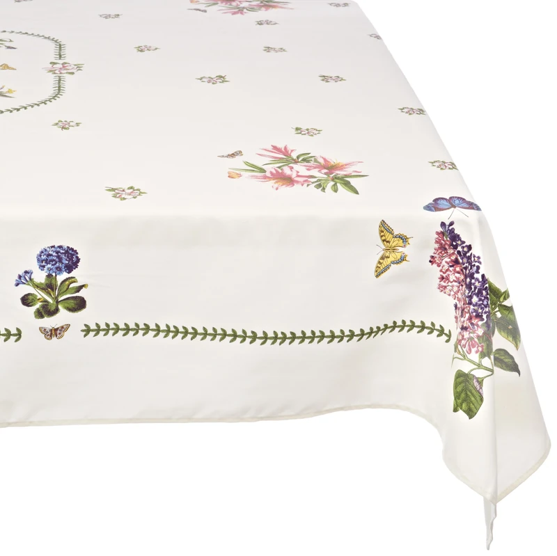 Avanti Linens Botanic Garden 60X102 Table Cloth, Ivory