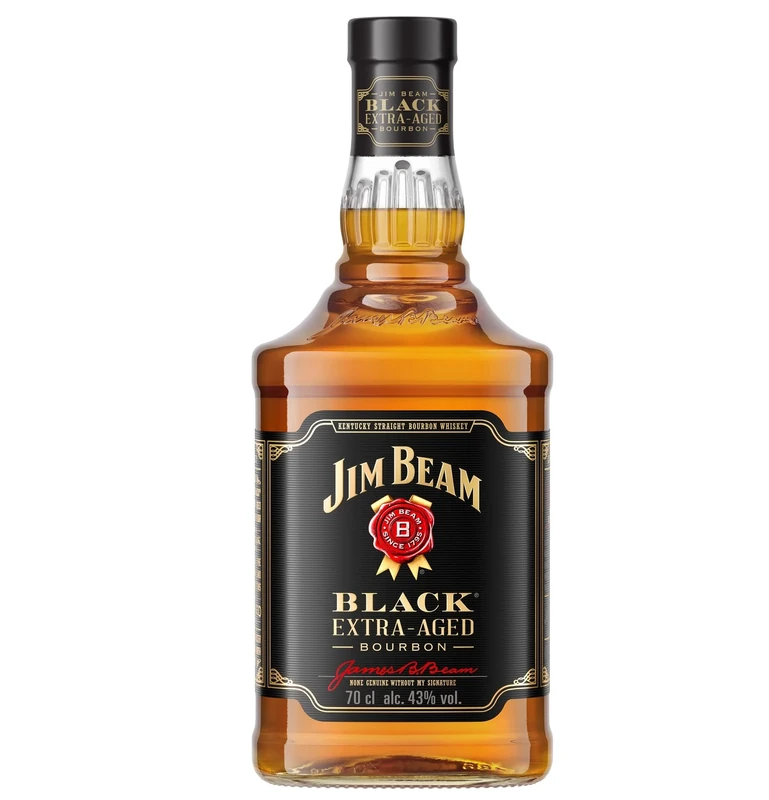 Jim Beam Black Label Kentucky Straight Bourbon Whiskey, 70 cl