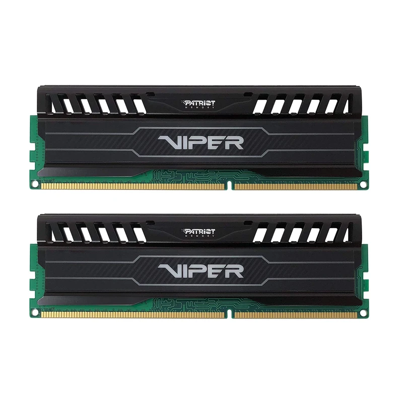 Patriot 16GB(2x8GB) Viper III DDR3 1866MHz (PC3 15000) CL10 Desktop Memory With Black Mamba Heatsink - PV316G186C0K - Image 1