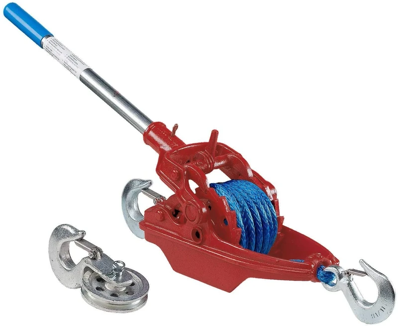 3 Ton Ratchet Puller with 35' of 5/16" Amsteel Blue