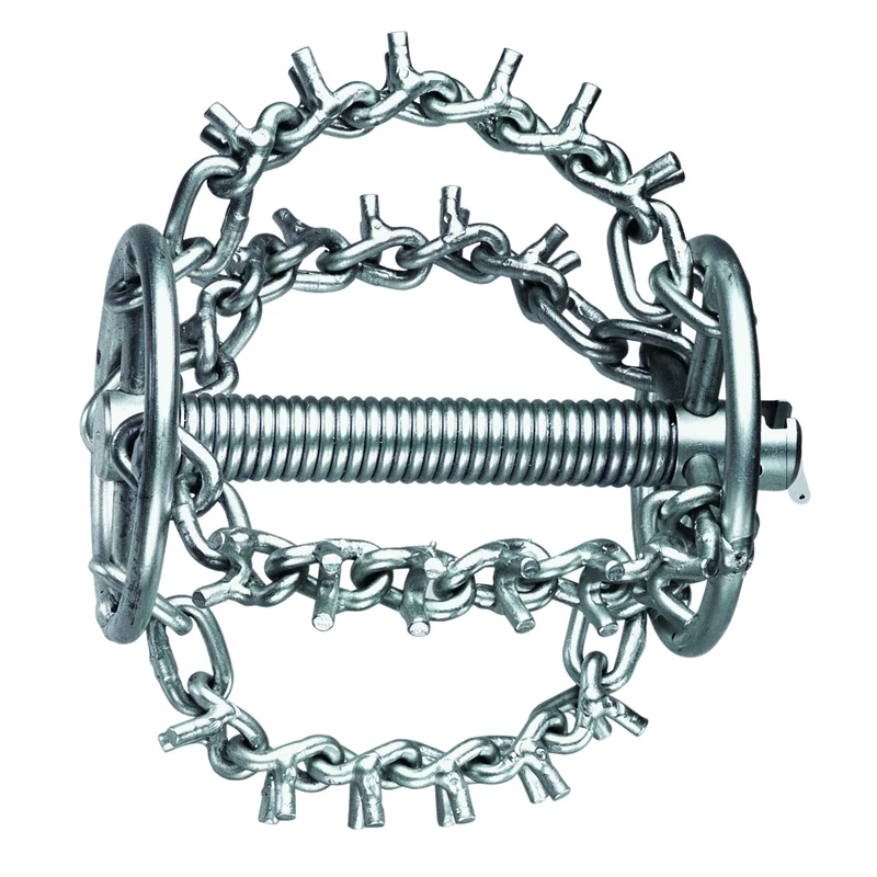 'Rothenberger Chain Spinning Head with Spikes with 4 K + Ring Coupling 22 mm/7/8, D = 75 MM 72286