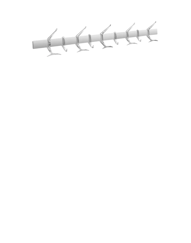 Kartell Hanger Furniture, Transparent, 92 x 12 x 10 cm