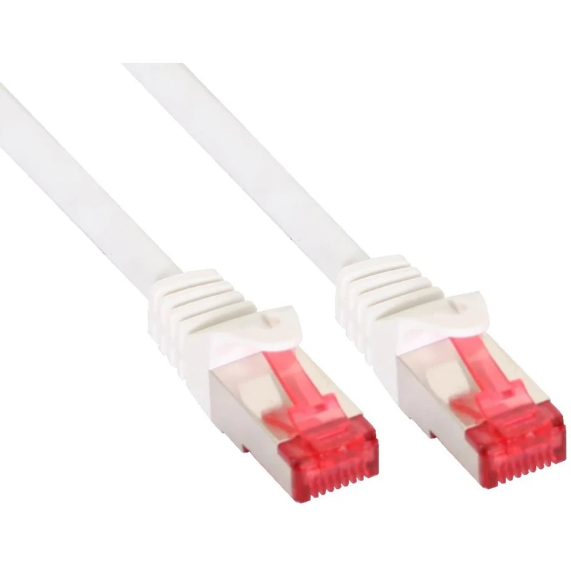 InLine CAT6 Patch Cable S-STP/PIMF 50 m White