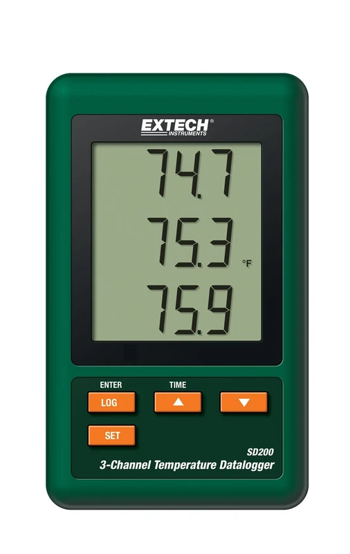 Extech SD200 3-Channel Temperature Data Logger