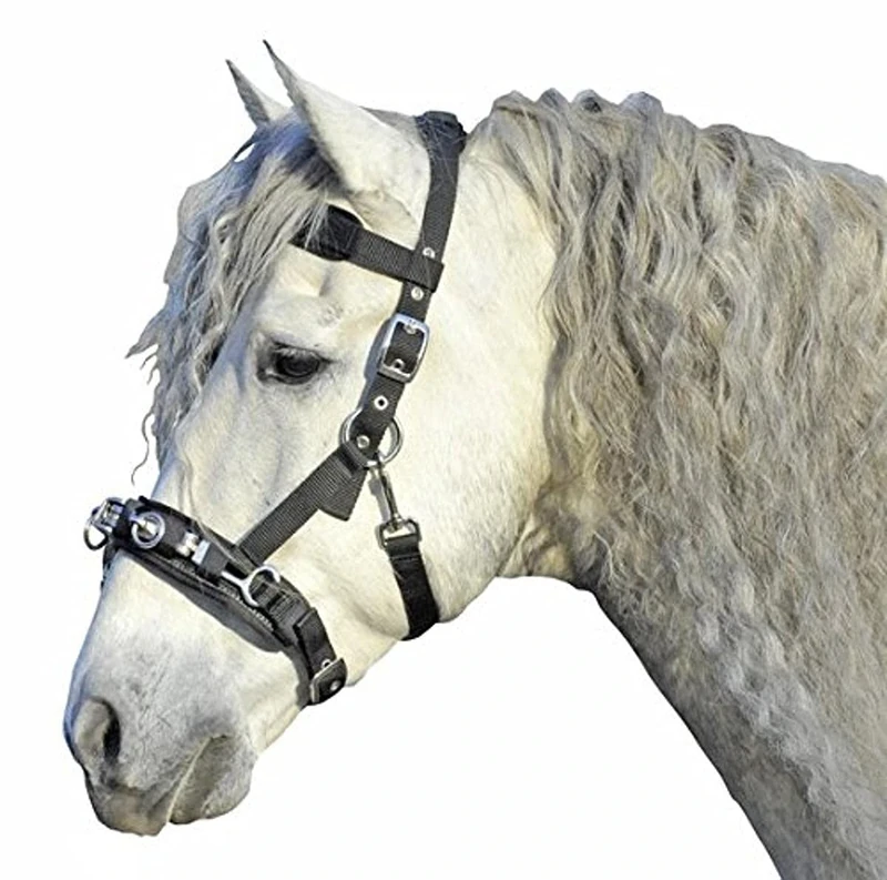 HKM 64699100 Cavesson NYLON, Black, M