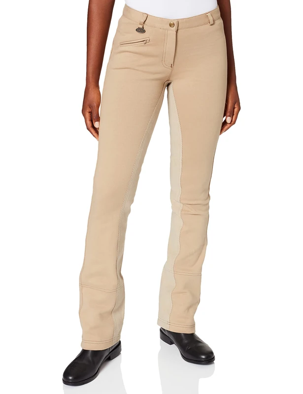 HKM Chic Men's Jodhpur Jodhpurs, womens Children's, Trouser, HKM 4000315596010, Beige/Beige, 36 (EU)