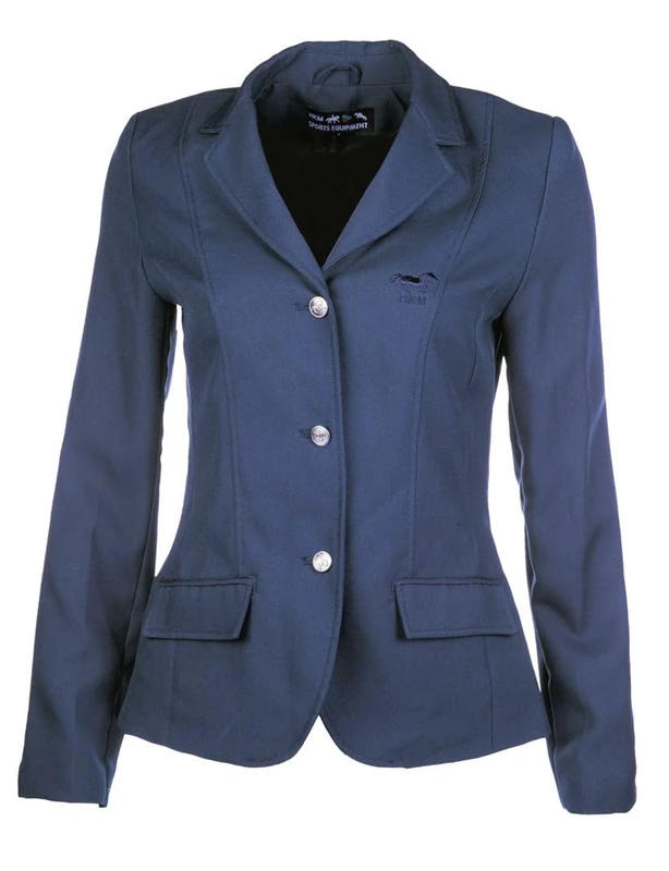 HKM Women's Marburg Competition Jacket, Deep Blue, 40
