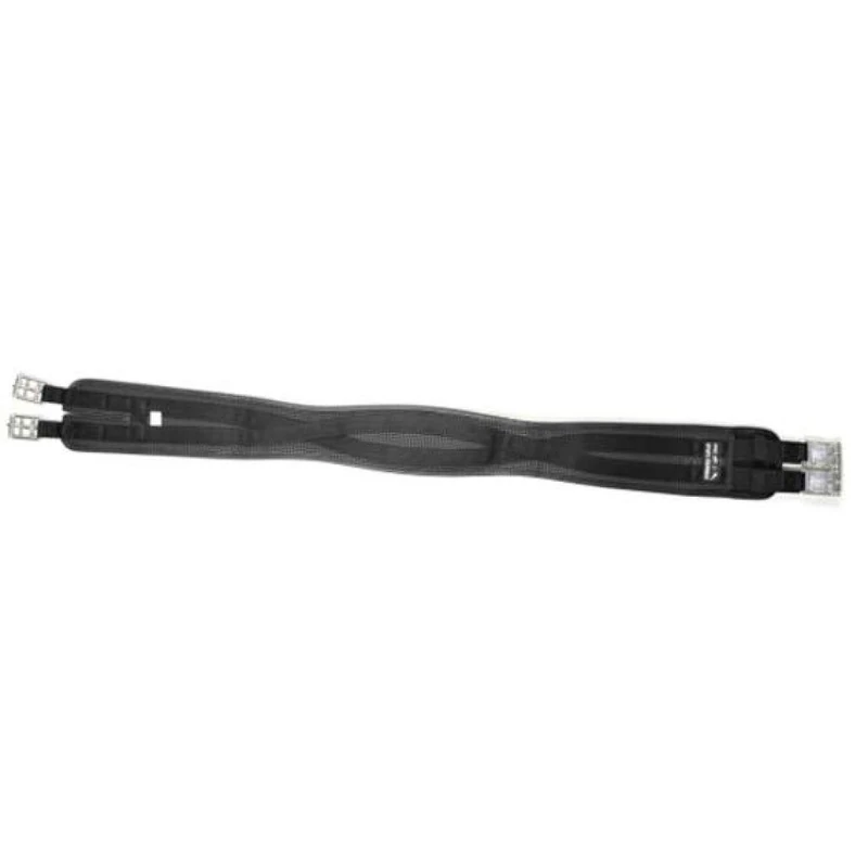 HKM PVC Gel Saddle Girth -Snap-9100, Black, 90