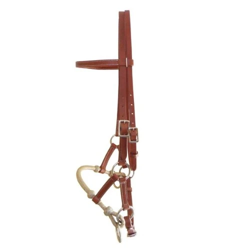 HKM Sidepull-4334 Dark Brown One Size