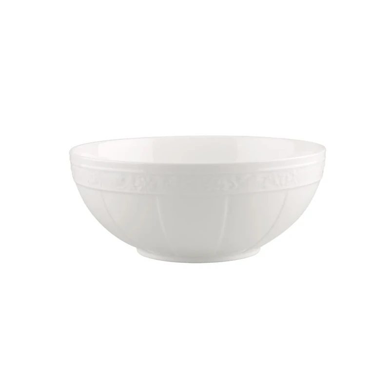 Villeroy & Boch White Pearl 24 cm Salad Bowl
