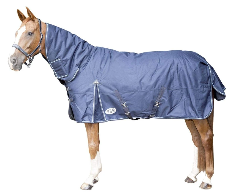 HKM Champion Combo Winter 25516900.0454 Turnout Blanket Dark Blue - Image 1
