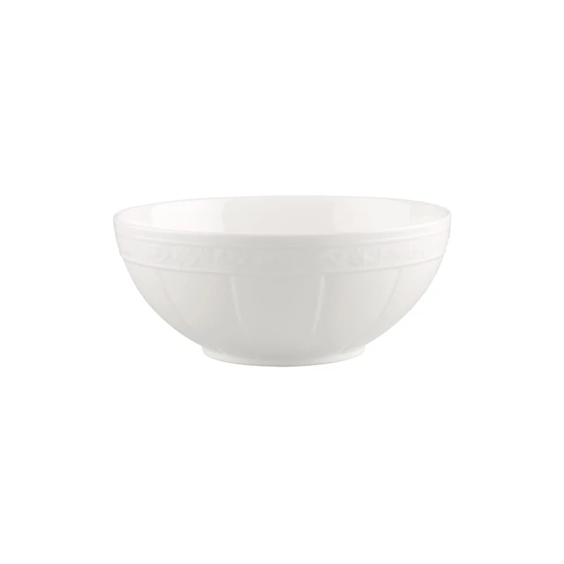 Villeroy & Boch White Pearl 21 cm Salad Bowl