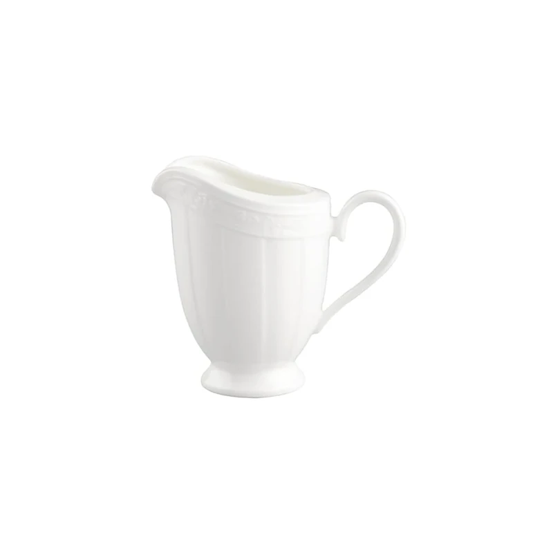 Villeroy & Boch White Pearl 0.25 Litre Creamer, 6 Persons