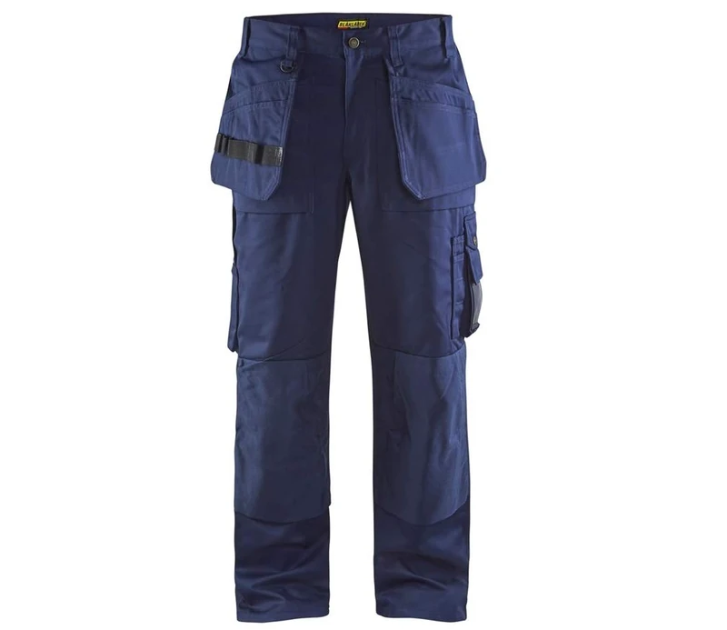 Multi-function waistband trousers, C154, navy blue