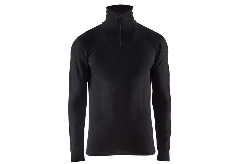 Blakläder 489417069900S Size Small Warm Underwear Top - Black