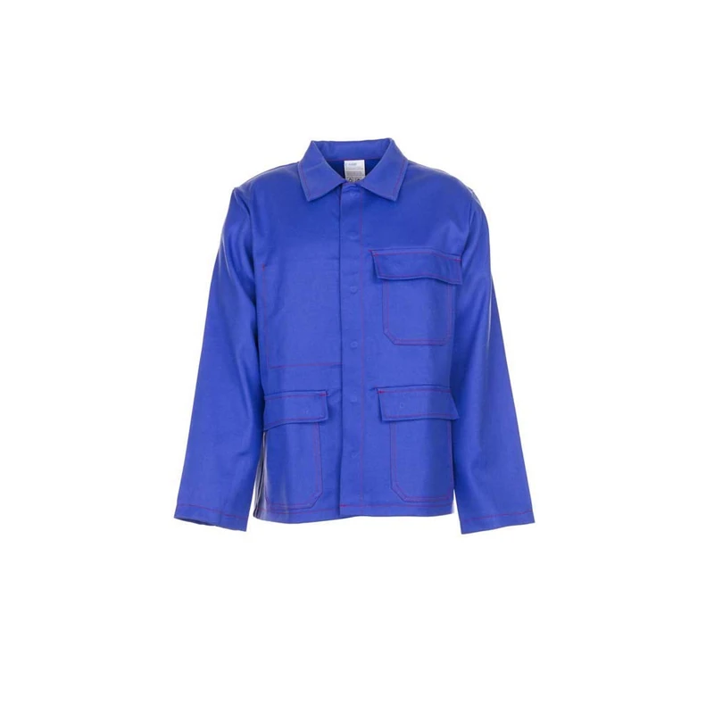 Planam 1732058 Size 58 500g/m sq "Heat/Fire Retardant Garments" Jacket - Royal Blue