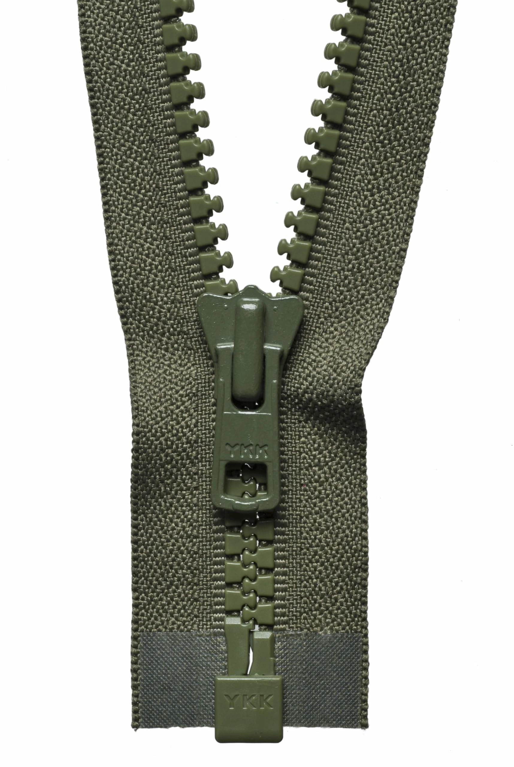 YKK Open Ended Zip, No. 566 Khaki, 81 cm Length